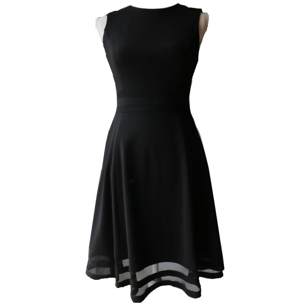 Calvin Klein A-Line Dress Women's Size 4 Fit Flare